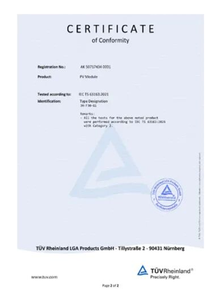 IEC TS 63163 Class 2 — Portable applications