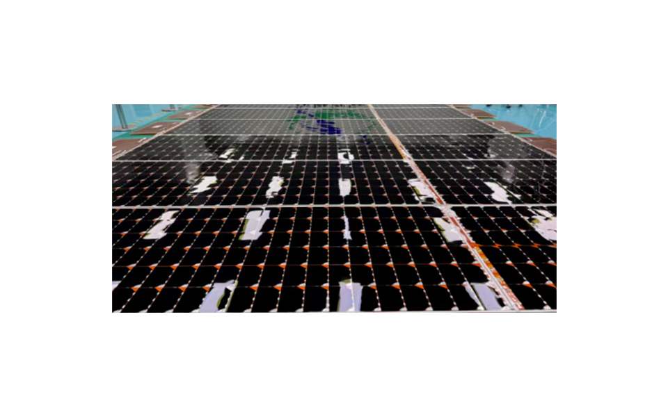 Flexible Solar Panels for Flat Satellites