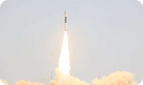 TS-1 mission — launch or spacecraft photograph